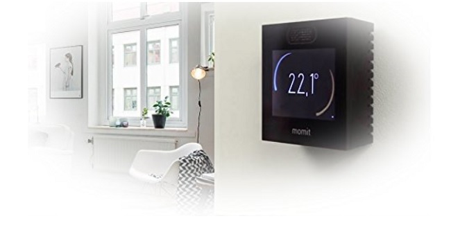 descripción termostato momit smart uso